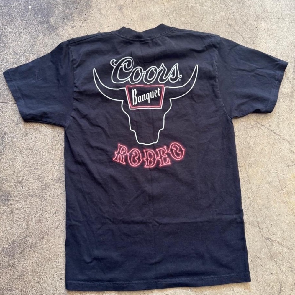 Coors Banquet Rodeo Black T-Shirt